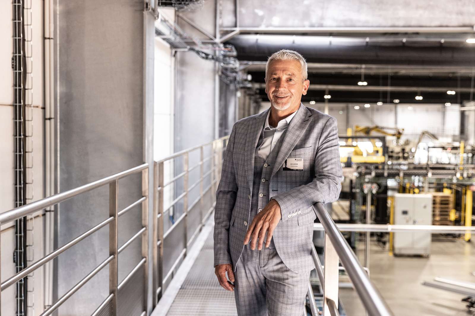 Portrait du président du Groupe Lauvige